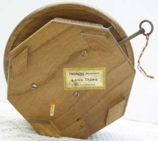   Wood/Wooden Music Box Laras Theme Thorens Movement Sleigh Ride Couple