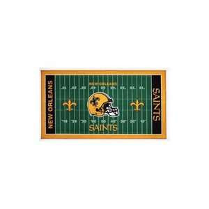New Orleans Saints Welcome Mats:  Kitchen & Dining