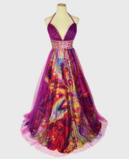 JOVANI $500 Fuchsia / Purple Prom Ball Gown NWT (Size 10)  