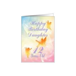   fairies Birthday card, Daughter, 12 years old Card Toys & Games