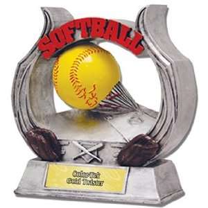  Custom Hasty Awards 12 Softball Ultimate Resin Trophy GOLD 