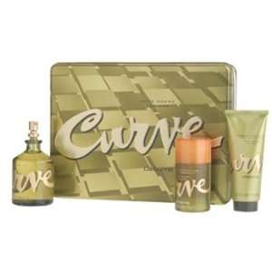 CURVE by Liz Claiborne Gift Set for MEN: COLOGNE SPRAY 4.2 