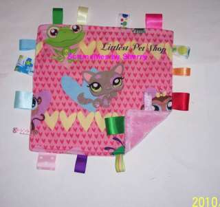 Littlest Pet Shop Fabric Ribbon Blanket Baby Girl  