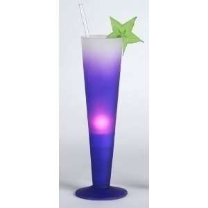  13 Lighted Purple Tropical Drink Lamp #165894