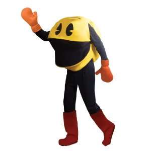 Lets Party By InCogneato Pac Man Deluxe Adult Costume / Yellow   Size 