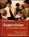 Supervision in the Hospitality Industry, (0471194204), Jack E. Miller 