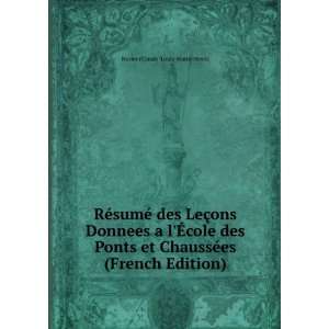   French Edition) Navier (Claude Louis Marie Henri)  Books