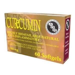 CureCumin OUT OF STOCK (60 SoftGelCaps) Curcumin Turmeric Brand A.O.R 