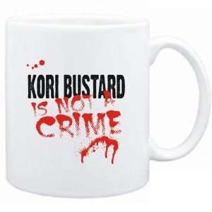  Mug White  Being a  Kori Bustard is not a crime 