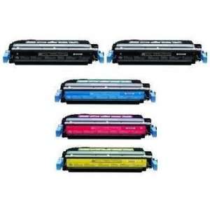  HP CP4005 Color LaserJet Compatible Toner   5 PACK TONER 