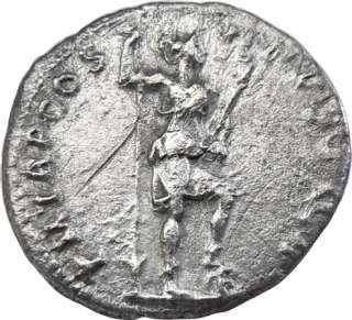 Trajan AR Denarius Authentic Ancient Roman Coin  