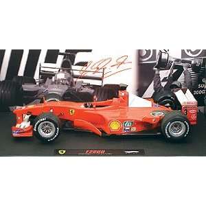  2000 Ferrari F1, Schumacher Diecast Model Car in 1:18 