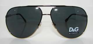 Authentic D&G Dolce&Gabbana Aviator Sunglasses 6076 NEW  