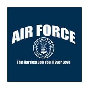  T shirts Homor Novelty Air Force Job XL 