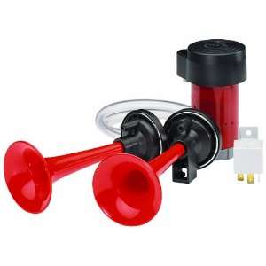  HELLA 003001611 24V 2 Trumpet Air Horn Kit Automotive