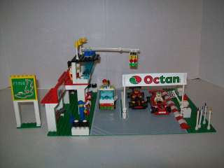 Lego 6337 Fast Track Finish Octan Town Racing w/Instructions  