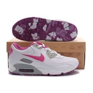  Nike AirMax 90 Women Pink/Gray/White Size 7 Everything 