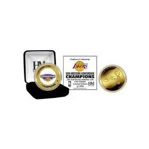  Los Angeles Lakers 2009 Western Conference Champions 24KT 