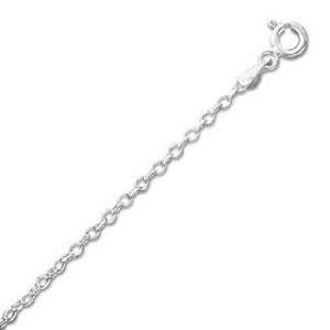   Inch 030 Rolo Chain Necklace   2.5mm Wide West Coast Jewelry Jewelry