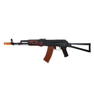   Wood Airsoft Gun with Folding Stock 