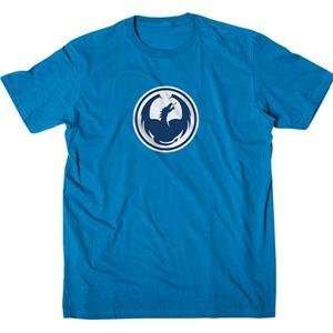  Dragon Icon Slim Mens T Shirt   S   Blue: Automotive