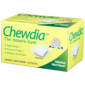  Chewdia The Hoodia Gum, 60 Count Pieces Health & Personal 