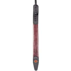  Steph Straps GT 304 WINE Electric Guitar Strap: Musical 