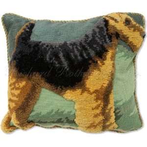 Welsh Terrier Dog Pillow