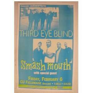  Smashmouth Third Eye Blind Handbill Poster Smash Mouth 