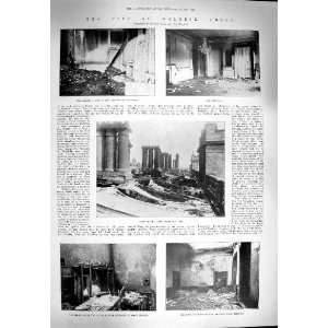 1900 FIRE WELBECK ABBEY PORTLAND TRANSVAAL WAR BULLERS 