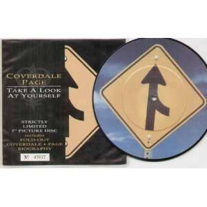  COVERDALE PAGE   TAKE A LOOK AT YOURSELF   7 VINYL / 45 COVERDALE 