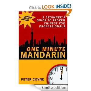 One Minute Mandarin Peter Coyne  Kindle Store