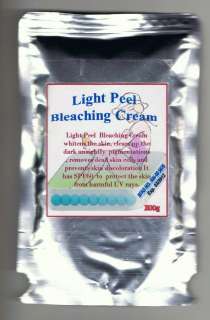 Light Peel Skin Whitening Bleaching Cream SPF60 UV  