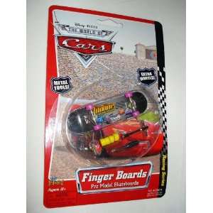  Disney Pixar Cars Finger Boards Racing Series Toys 