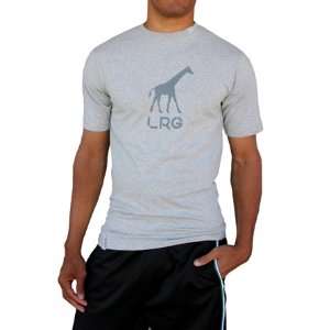  LRG Mens Lifted Research Group Tee Shirt, Grey, Small 