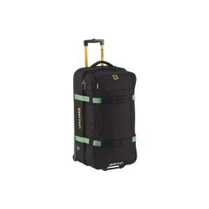  Burton Wheelie Double Deck Travel Bag   Black / Green 