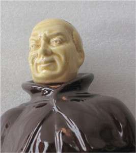 ROYAL DOULTON BESWICK WHISKEY JUG, FLASK MONK, RARE  