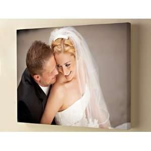  Personalized Wedding Photo To Canvas Art Color Gift