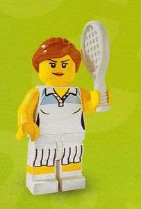 Lego 8803, series 3, minifigure Tennis Player (Open) 5702014734722 