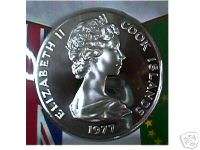 22 1977 $25 COOK ISLAND PROOF STERLING SILVER COIN* 