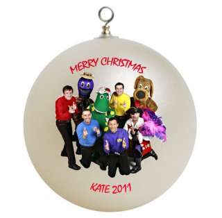 Personalized Wiggles Christmas Ornament Add Your Name  