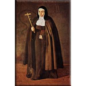  Abbess Jeronima de la Fuente 20x30 Streched Canvas Art by 