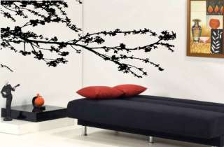 Tree Top Branches Flower Home Wall Mural Decoration Art Vinyl Decal 