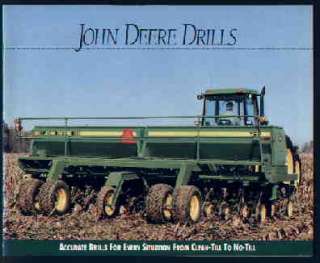 John Deere 750 455 450 500 515 520 9400 Drill Brochure  
