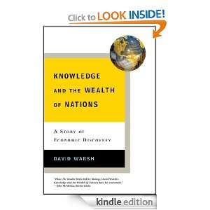 Knowledge and the Wealth of Nations A Story of Economic Discovery 