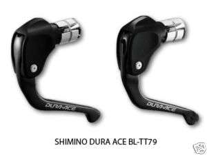 Shimano Dura Ace BL TT79 tt bar end brake levers carbon 689228249578 