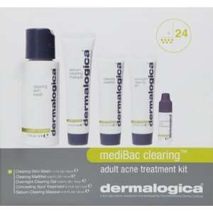  Dermalogica MediBac Clearing Adult Acne Treatment Kit (5 