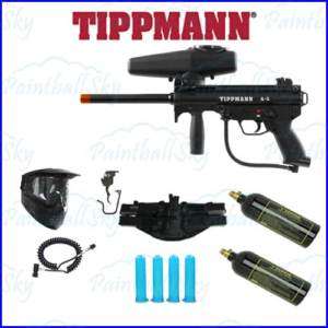 TIPPMANN 2011 A5 A 5 Paintball Gun 2 20 Oz MEGA PACKAGE with Remote 