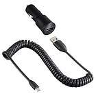   PC micro USB Car Charger Adapter + Cable for Android Google G2 HD2