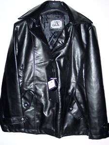 Collezioni Elegant Leather Jacket Black Medium Italy  